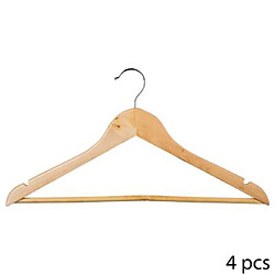 Cintres en bois universels - Naturel