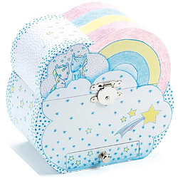 Djeco Boîte à musique Rêves de licornes