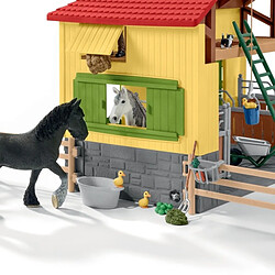 Schleich écurie avec chevaux