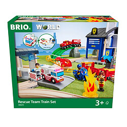 Brio Set train intervention urgence - Multicolore