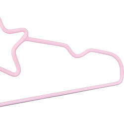 Helloshop26 Lot de 10 cintres enfant - Rose