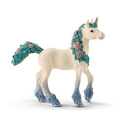 Schleich Figurine poulain licorne aux fleurs