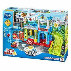 Vtech Tut Tut Bolides voiture de police - Bleu pas cher