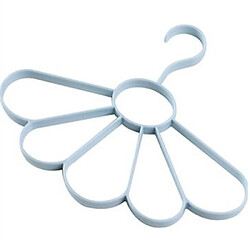 Wewoo Cintre vent pétale multifonctionnel - Lot de 2 - Bleu