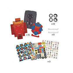 Djeco kit DIY 3 voitures de course