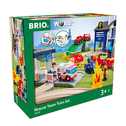 Avis Brio Set train intervention urgence - Multicolore