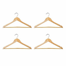 Cintres en bois universels - Naturel