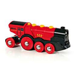 Brio Locomotive Rouge Piles