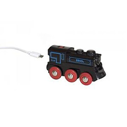 Brio locomotive rechargeable pour circuit - Noir