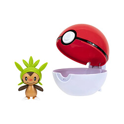 JAZWARES Pokémon Clip'n'Go Marisson & Poké Ball