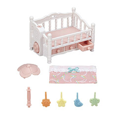 Avis Sylvanian families lit de bébé avec mobile