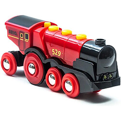 Brio Locomotive Rouge Piles