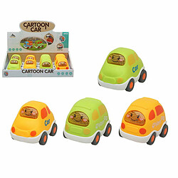 BigBuy Fun Voiture Cartoon Car 8 cm - Multicouleur