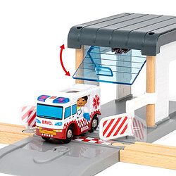 Acheter Brio Set train intervention urgence - Multicolore