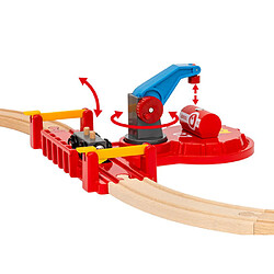 Brio Set train intervention urgence - Multicolore pas cher