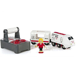 Brio Train voyageur radio commandé - Blanc