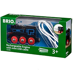Brio locomotive rechargeable pour circuit - Noir