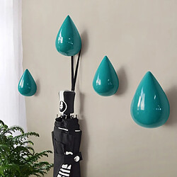 Wewoo Crochets muraux déco eau 3D - Vert