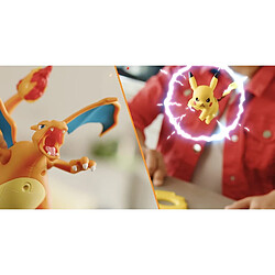 Jazwares Figurine Pokémon Dracaufeu Deluxe avec Pikachu pas cher