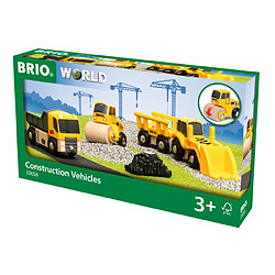 Brio coffret engins de chantier - Jaune