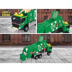 Majorette Camion poubelle Volvo - Multicolore pas cher