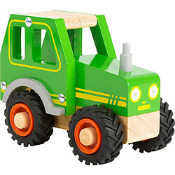 Small foot tracteur en bois - Vert