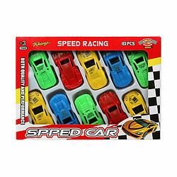 BigBuy Set de Voitures 25 x 15 cm - 10 Unités