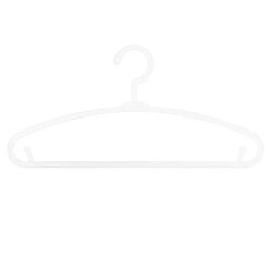 Cintres enfant plastique - Blanc