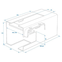 ProPlus Verrou d'Accouplement avec Serrure pas cher