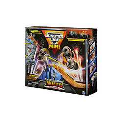 Monster Jam Playset Mini Freestyle Flip Arena
