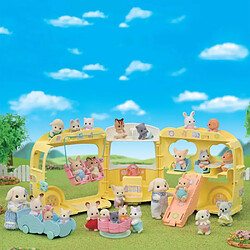 Acheter Sylvanian families Bus et cour de récréation - Jaune