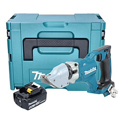 Makita DJS 200 M1J Cisaille à tôle sans fil 18V