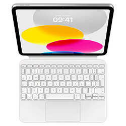 Apple Magic Keyboard Folio - Blanc pas cher