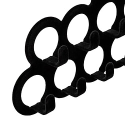 Avis Cintre porte-ceintures en feutrine - Noir
