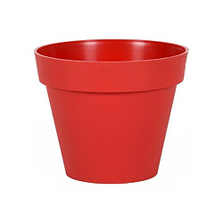 EDA Plastiques Pot Toscane - Rouge Rubis