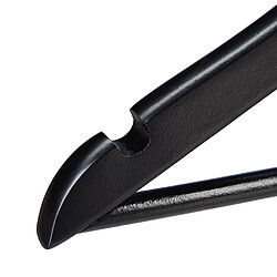 Helloshop26 Lot de 20 cintres enfants - Noir