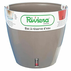 Riviera Pot de fleurs Ø 46 cm - Taupe