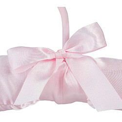 Helloshop26 Lot de 10 cintres satin - Rose