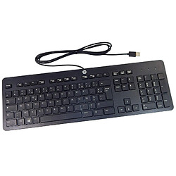 Hp USB Business Slim Keyboard - Noir