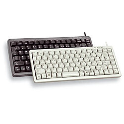 CHERRY Compact-Keyboard G84-4100 Clavier filaire compact - Noir