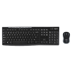 Avis Logitech MK270 Wireless Combo - Noir
