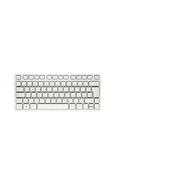 Cherry KW 7100 MINI BT Blanc