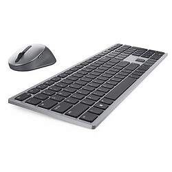 Dell Premier Multi-Device Wireless Keyboard and Mouse - Gris Titane