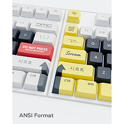Dark project clavier gamer Kill la Kill - Filaire pas cher