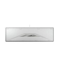 Cherry KC 6000C for MAC - USB-C Clavier ultra plat - MAC - USB-C - Blanc/Argent