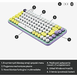 Acheter Logitech POP Keys Fresh Vibes