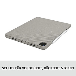 Avis Logitech Combo Touch Tastaturcase Trackpad iPad Pro 11" - Sand