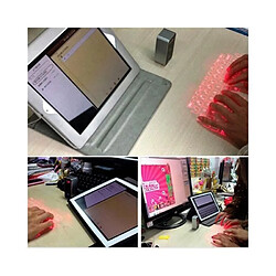 Mini Clavier Laser Projection - Noir