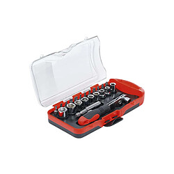 Bgs Coffret clé à cliquet et douilles - 23 pièces