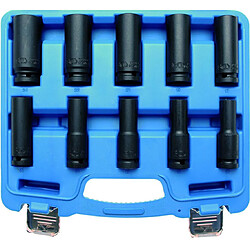 Oc-pro coffret douilles chocs 1/2 - Noir